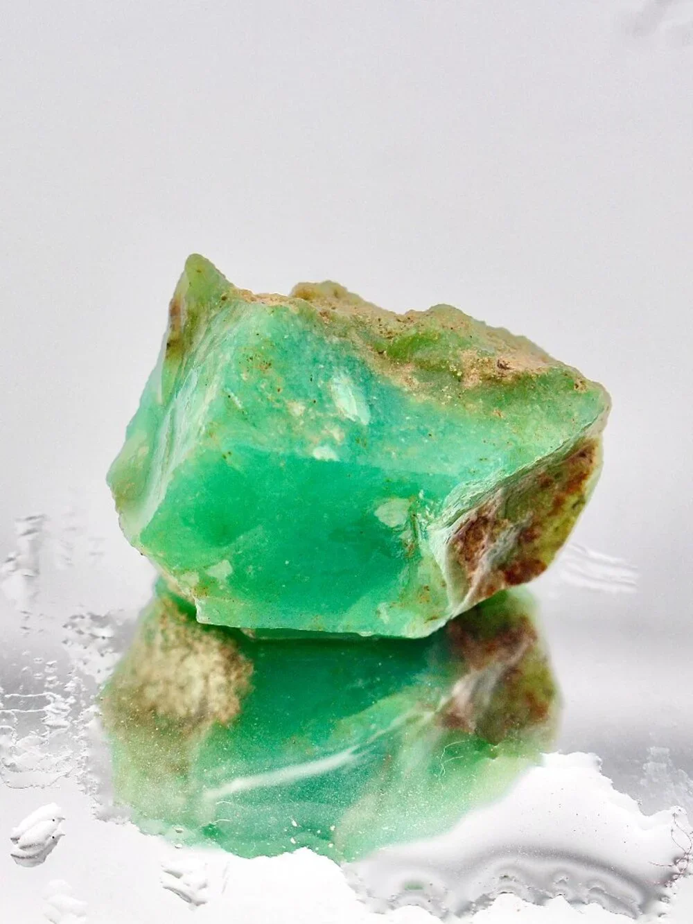 Gemmy Gem Australia Chrysoprase Marlborough Raw Natural Rough Mineral 71.37 Ct